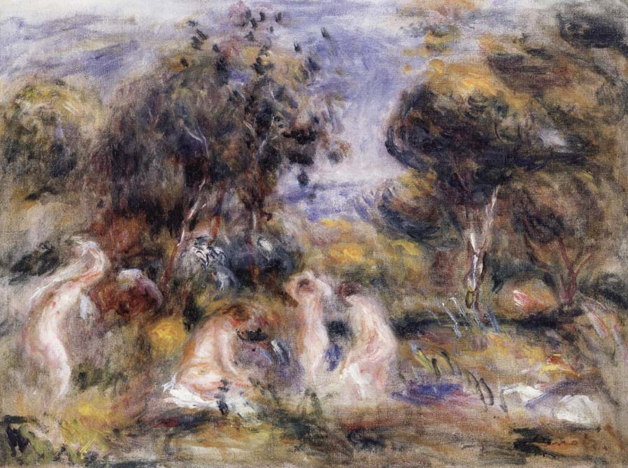 Pierre Renoir The Bathers
